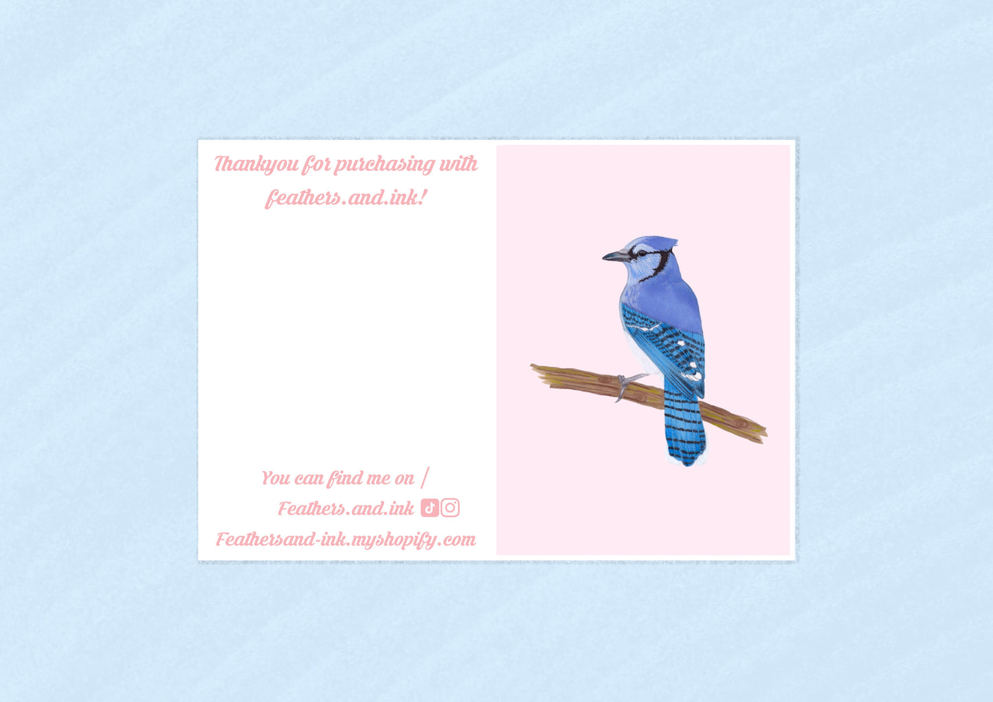 Bluejay Card A6