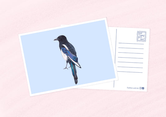 Magpie Postcards A6